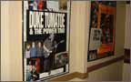 Duke Tumatoe Poster inside the Dance Hall.